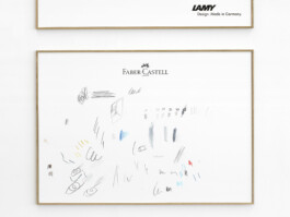 installationview: faber castell (close up)
